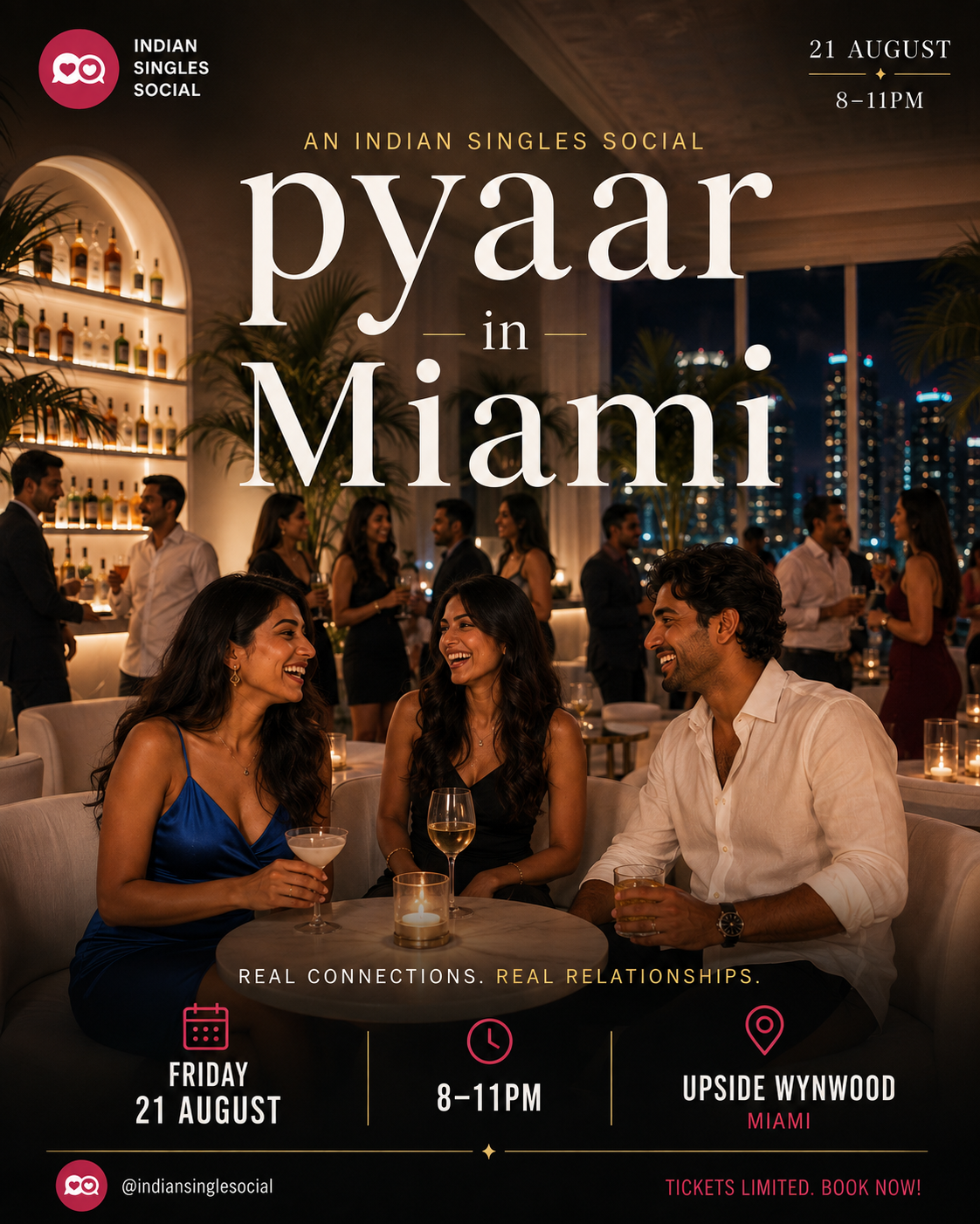 Pyaar in Miami - Miami, 21st August