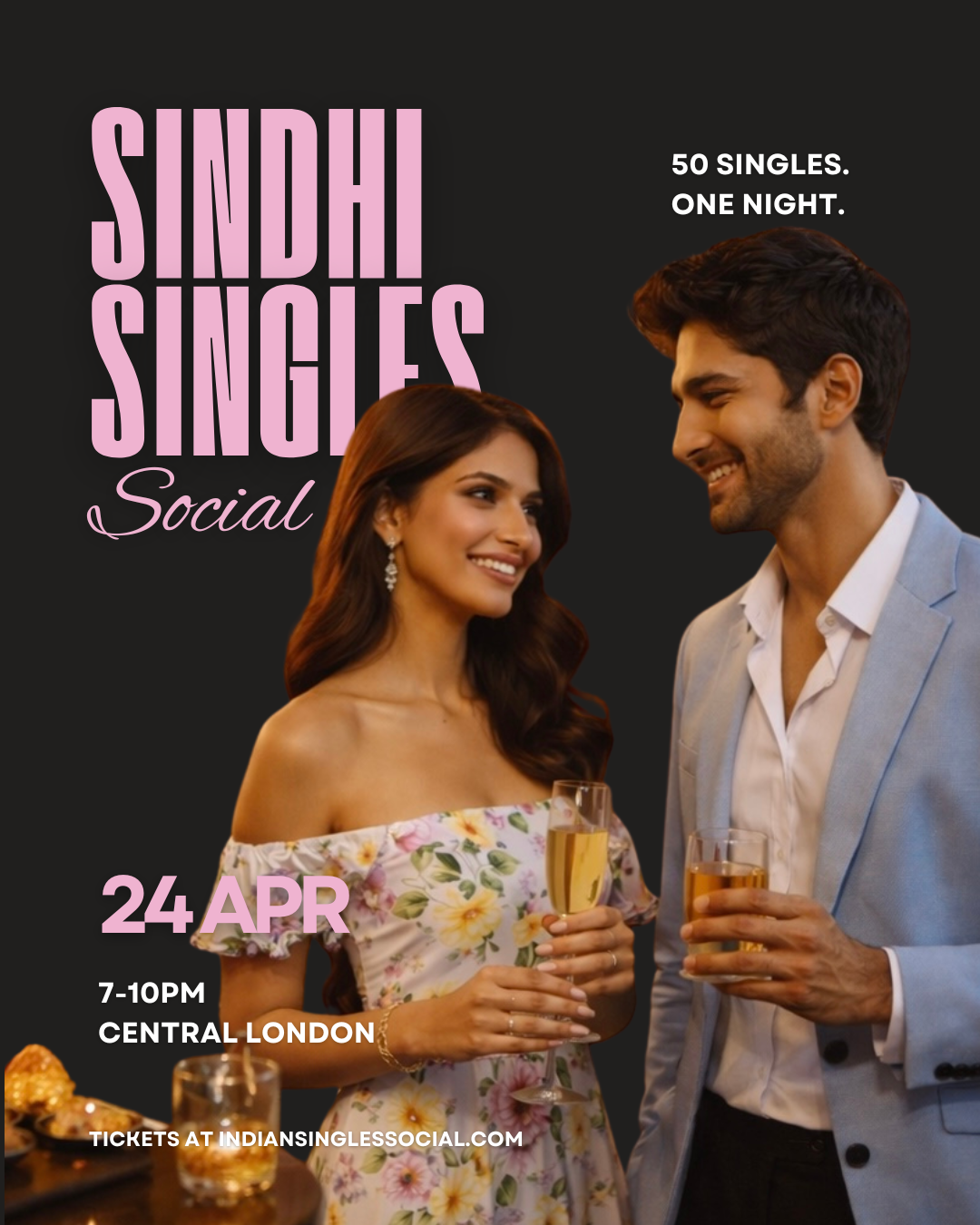 Sindhi Singles Social - London, 24th April